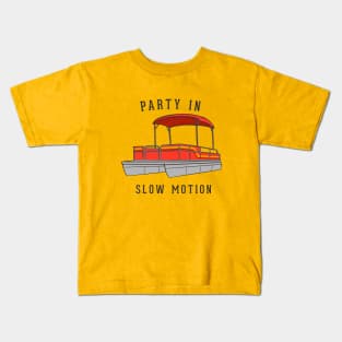 Party in slow motion Kids T-Shirt